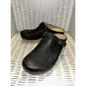 Dansko‎ Berry Black Burnished Nubuck Women’s Size 36 US 5.5-6 NWOT